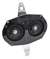 Dual Dash Speakers for 1963-1964 Chevrolet Bel Air, Biscayne, Impala [Diameter: 4 in.]