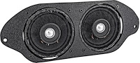 Dual Dash Speakers for Select 1960-1973 Ford & Mercury Vehicles w/o A/C [Diameter: 4 in.]