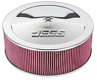 Air Cleaner with Logo 14 in. x 6 in. [Chrome-Plated]