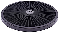 14 in. Flow-Thru Air Cleaner Lid [Black Trim with Black Filter]
