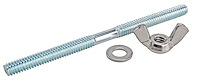 Universal Air Cleaner Stud with Wing Nut 4 in. Straight Stud