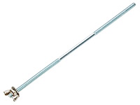 Universal Air Cleaner Stud with Wing Nut 9 in. Straight Stud