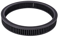 Cotton Air Filter Element [14 in. x 2 in. Black]