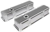 Fabricated Aluminum Valve Covers for Small Block Chevy 283-350