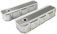 Fabricated Aluminum Valve Covers for Big Block Chevy 396-454