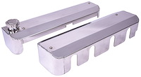 Fabricated Aluminum Ignition Coil Covers for GM LS Series Engines [Polished]