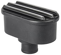 Black Finned Valve Cover Push In Breather