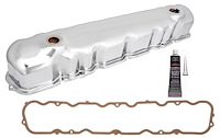 Chrome In-Line 6 Valve Cover Kit for 1962-1980 Ford 6 Cylinder [144, 170, 200, & 250]