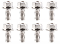 Valve Cover Bolt Kit Fits 1955-86 Small Block Chevy with Flange/Perimeter Mounting [Stainless Steel]