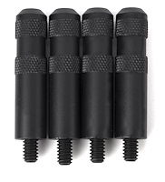 Aluminum Valve Cover Nuts Black Anodized