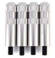 Aluminum Valve Cover Nuts Clear Anodized