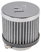 Clamp-On Valve Cover Breather For 1 3/8 in. O.D. Tube [Chrome]