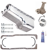 Finned Aluminum Oil Pan Kit for Small Block Ford 289-302