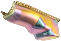 Stock-Style Replacement Oil Pan for 1964-1981 Oldsmobile 350-455 [Gold Zinc]