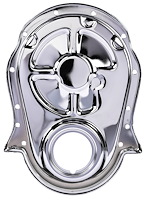 Timing Cover for 1966-1990 Big Block Chevy Mark IV 396, 402, 427, 454 [Chrome]