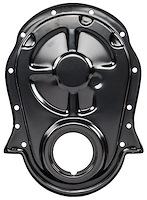 Timing Cover for 1966-1990 Big Block Chevy Mark IV 396, 402, 427, 454 [Black]