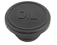 Oil Fill Cap [Push-On, Rubber]