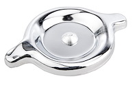 Oil Fill Cap [Twist-On, Chrome]