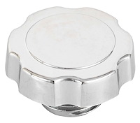 Oil Filler Cap Fits Select 1987-1996 GM Cars and Trucks w/Screw in Cap [Chrome]