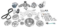 Serpentine Front Drive System for Big Block Chevy Engines [Polished]