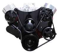 Serpentine Front Drive System for Big Block Chevy Engines [Black]