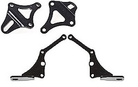 Solid Steel Motor Mount Kit Small Block/Big Block Chevy