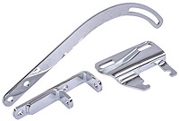 Alternator Mount Kit for 1955-1968 Small Block Chevy [Chrome]