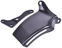 Alternator Bracket OEM for 1976-1986 Small Block Chevy 305-350 [Black]