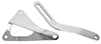 Upper & Lower Alternator Bracket for 1965-1973 Small Block Ford [Chrome]