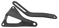 Upper & Lower Alternator Bracket for 1965-1973 Small Block Ford [Black]