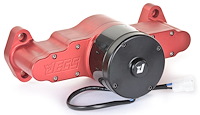 Electric Water Pump for Big Block Chevy [50 GPM, Red Anodized]