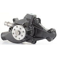 High-Flow Water Pump [1972-1982 Chevy Corvette, Black Cast Iron]