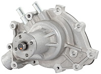 Premium High-Flow Aluminum Water Pump for 1965-1969 Ford Small Block 289, 302, 351W V8 [Natural]