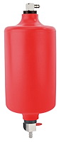 Coolant Overflow Tank, 4 in. Dia. [Red]