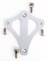 Catch Can Mounting Bracket Zinc-plated Steel Bracket (silver)