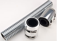 Stainless Steel Radiator Hose Kit Natural/Polished