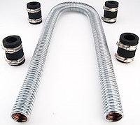 Stainless Steel Radiator Hose Kit Natural