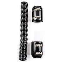 Stainless Steel Radiator Hose Kit Black