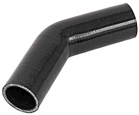 Silicone Radiator Hose, 45 Degree Elbow [1 1/2 in. I.D. Inlet/Outlet]