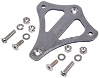 Billet Aluminum Mounting Bracket for Catch Cans, Cool Cans, and Vacuum Reservoirs [Satin]