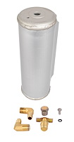 Round Recirculating Overflow Catch Can Tank [Billet Aluminum]