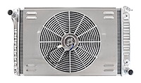 Aluminum Radiator & Fan Combo for Select 1965-1981 GM Models [16 in. Fan]