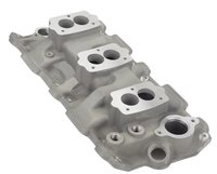 Three Deuce Intake Manifold for Small Block Chevrolet 262-400 V8 Engines