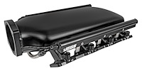 Fabricated Aluminum Low-Profile Intake Manifold for GM Gen III/IV LS Engines w/Rectangular Port LS3, L76, L92, L99-Style Heads