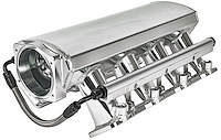 Fabricated Intake Manifold for GM LS3 and L92 [Polished Aluminum]