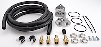 Remote Oil Filter Mount Die-Cast Aluminum Construction