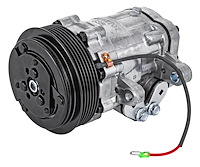 SD7 Air Conditioner Compressor-Peanut Style [Natural Finish]