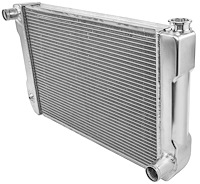 Chevy/GM-Style Aluminum Radiator [2 Row, 1 in. Core, Crossflow]