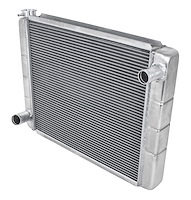 Ford/Chrysler-Style Aluminum Radiator [2 Row w/1 in. Tubes]