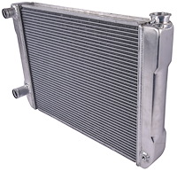 Double Pass Racing Radiator 2 Row 1" Core